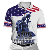 Maxcorners US Veteran - Honor The Fallen White Unisex Shirts