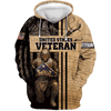 Maxcorners US Veteran - Honor The Fallen Brown Unisex Shirts