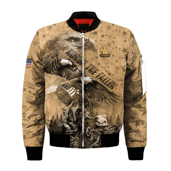 Maxcorners US Veteran - Honor The Fallen Unisex Shirts