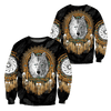 Maxcorners Premium Native American Wolf Apparel