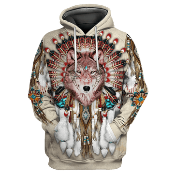 Maxcorners Love Wolf Native American For Women