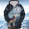 Maxcorners Wolf Snow Shirt