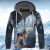 Maxcorners Wolf Snow Shirt