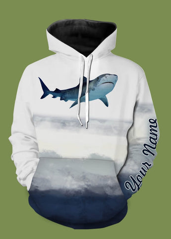 Maxcorners Personalized Shark Fishing 3D Full Printing