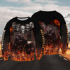 Maxcorners Zombie Biker Motorcycle Version 2 Shirt 3D SO111