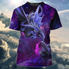 Maxcorners Purple Dragon Tattoo 3D Full Print Shirts  SO2612