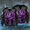 Maxcorners Purple Dragon Tattoo 3D Full Print SO2612