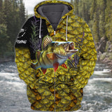 Maxcorners Custom Name Bass Fishing 3d Full Print