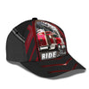 Maxcorners Ride With Pride Red Big Truck Classic Cap