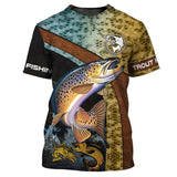 Maxcorners Trout Fishing 3D Shirt