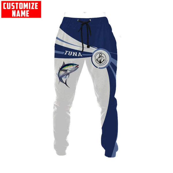 TUNA FISHING BOAT TEAM CATCH AND RELEASE FISHING CUSTOM NAME COMBO HOODIE SWEATPANTS