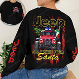 Maxcorners Jeep Car I want from Santa - Shirts