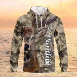 Maxcorners Deer Hunting Hoodie, Deer Hunter Hoodie SO19