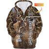 Maxcorners Deer Hunting Shirt Deer 3D  Personalized Camo SO