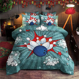 Maxcorners Bowling Boom 3D Bedding Set