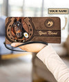 Maxcorners Faux Tooled Personalized Clutch