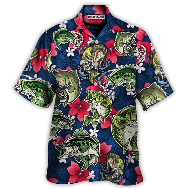 Maxcorners Fishing I'd Rather Have Bad Day Fishing Than A Good Day At Work Hawaiian Shirt