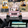 Personalized Off Road Car Photos Ornament