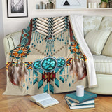 Maxcorners Native American Pattern Blanket