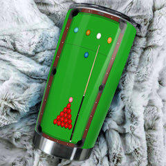 Maxcorners Billiards Balls Pool Personalized Name Tumbler