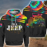 Maxcorners I'm A Jeep Girl Rainbow PT21