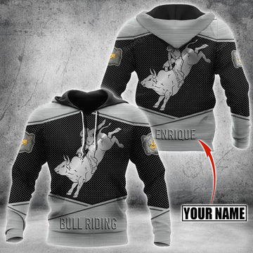 Maxcorners Personalized Bull Riding Metal Pattern