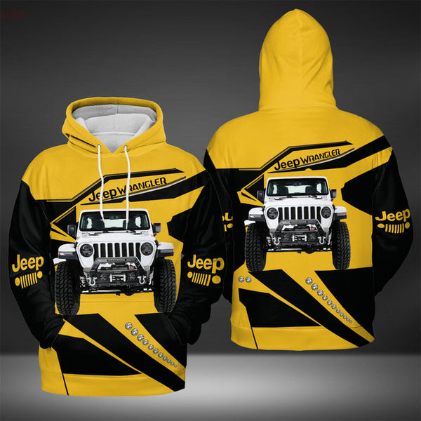 Maxcorners Cool White Jeep Wrangler Shirt