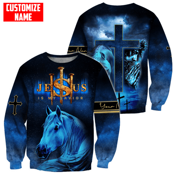 Maxcorners Personalized Horse Jesus Savior