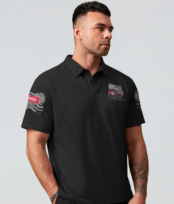 Maxcorners If You Don't Own One Jeep Polo Shirt - Red HM5