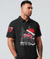 Maxcorners On The Naughty List Jeep Christmas Polo Shirt HM8