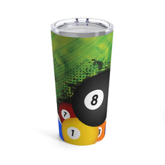 Maxcorners Billiard Balls Grunge Tumbler