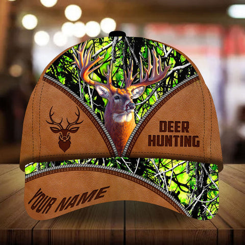 Maxcorners Premium Cool Deer Hunting Leather V2 Hunting Hats SB