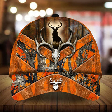 Max Corners Beloya Unique Skull Camo Pattern 3D Multicolor Personalized Cap