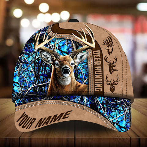 Maxcorners Ashley Whitely Deer Hunting Personalized Hats 3D Multicolored Camo