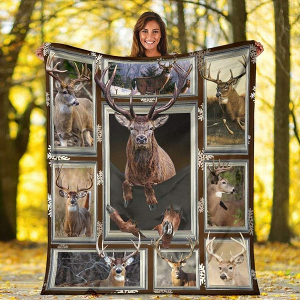 Maxcorners 3D Deer Hunting Pocket Blanket