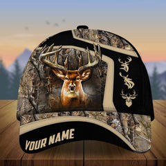 Maxcorners Premium Deer Hunting Collab Artist Classic Personalized Cap