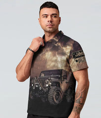 Maxcorners I'm The Black Jeep Thunder Polo Shirt HM2