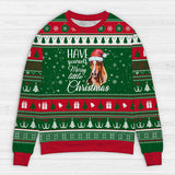 Maxcorners Horse Have Yourself Merry Little Christmas Sweater