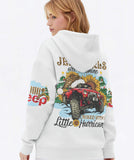 Maxcorners Jeep Girl Are Sunshine Leopard Hoodie