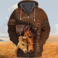 Maxcorners Horse Mama And Baby - Tad  MT1