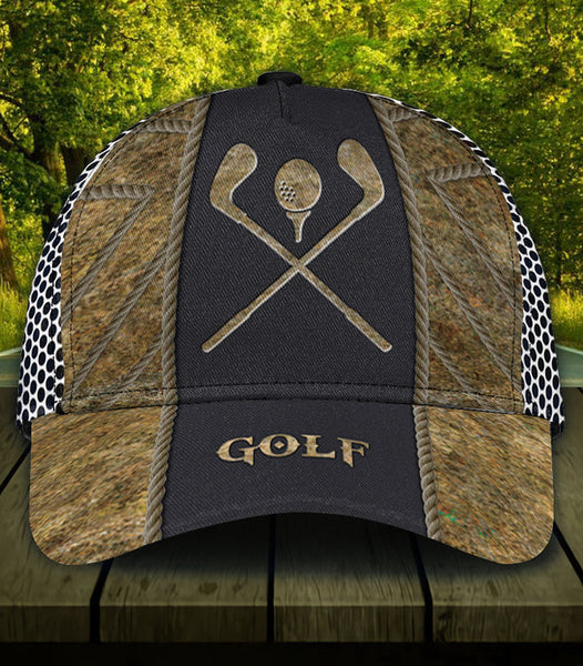 Maxcorners Golf Rope Classic All Over Printed Cap