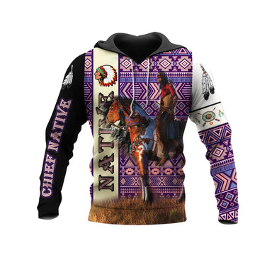 Maxcorners Chief And Horse Pattern