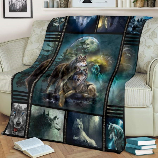 Maxcorners Wolf Hunting Blanket