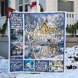 Maxcorners  The Magic Of Christmas Is In His Presence Quilt - Blanket