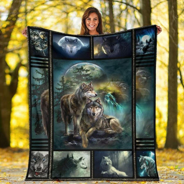 Maxcorners Wolf Hunting Blanket