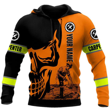 Maxcorners Personalized Name Orange NeCarpenter 3D All Over Printed HU120