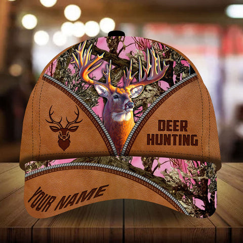 Maxcorners Premium Cool Deer Hunting Leather V2 Hunting Hats SB