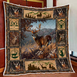Maxcorners Deer Hunting Quilt- Blanket