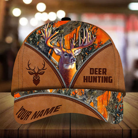 Maxcorners Premium Cool Deer Hunting Leather V2 Hunting Hats SB