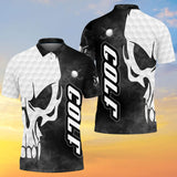 Maxcorners Golf Skull Customized Name All Over Printed Shirt